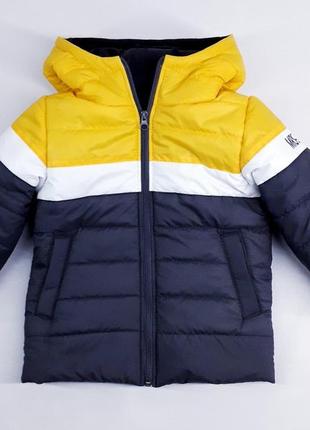 Дитяча демісезонна куртка для хлопчика 110-158см1 фото