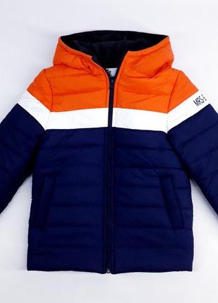 Детская демисезонная куртка для мальчика 110-158см