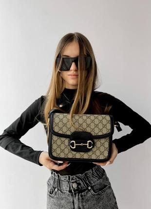 Gucci horsebit 1995 jumbo black4 фото