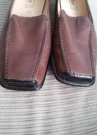 Шкіряні туфлі gabor ,розмір 40 (26,5 см)9 фото