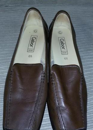 Шкіряні туфлі gabor ,розмір 40 (26,5 см)2 фото