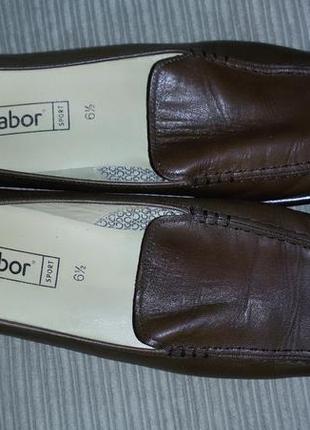 Шкіряні туфлі gabor ,розмір 40 (26,5 см)3 фото