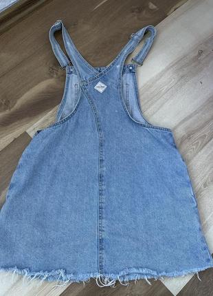 Сарафан джинсовый denim pull &amp; bear2 фото