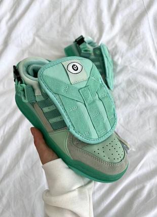 Кроссовки adidas forum bud bunny green9 фото