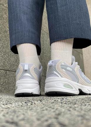 Кроссовки new balance beige/grey3 фото