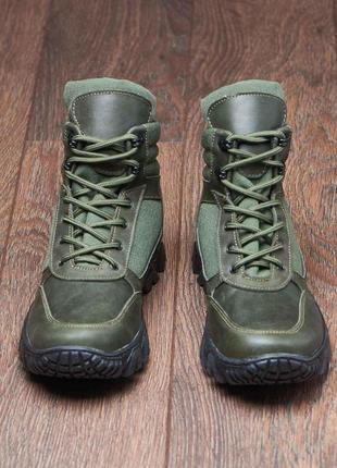 Короткие берцы мужские,женские, демисезонные хаки, полуботинки военные осенние,тактические ботинки4 фото