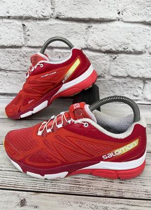 Кроссовки salomon x scream 3d red оригинал 40р.25см.5 фото