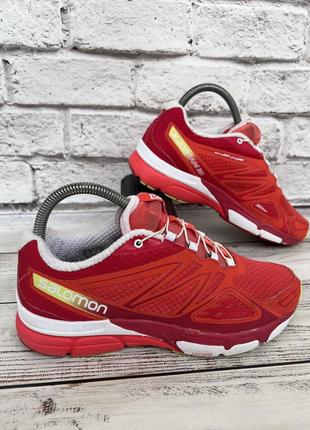 Кроссовки salomon x scream 3d red оригинал 40р.25см.6 фото