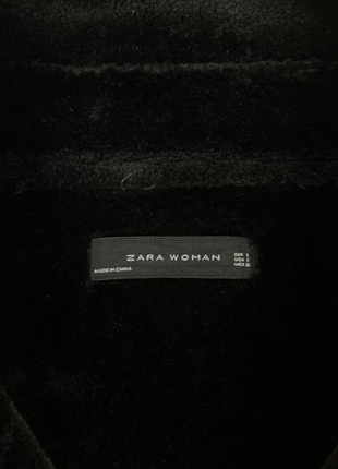 Zara оригінальна дубльонка зимова куртка авіатор косуха з хутром6 фото