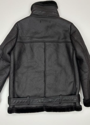 Zara оригінальна дубльонка зимова куртка авіатор косуха з хутром9 фото