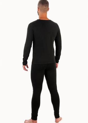 Бавовняна термобілизна чоловіча, комплект термобілизни джемпер і кальсони, хлопковое термо...