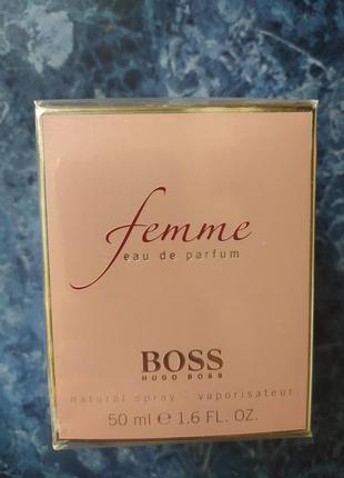 Hugo boss femme eau de parfum 50 мл