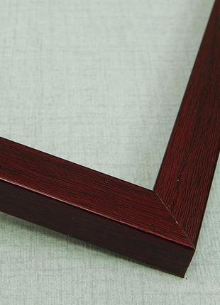Рамка 40х50.рамка пластиковая 15 мм."красное дерево" для грамот, дипломов, картин