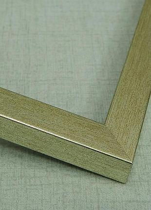 Рамка 40х50.рамка пластиковая 15 мм."серебро с потертостью" для грамот, дипломов, картин