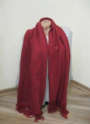 Женский шарф шаль палантин1 фото