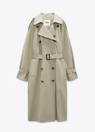 Zara,  базовий плащ тренч