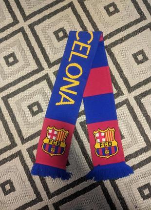 Шарф футбольный барселона испания barcelona spain