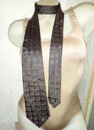 Розпродаж 2+1 краватка горох шовк1 фото