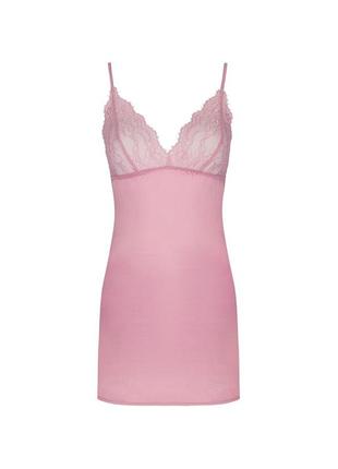 Cyklamen livia corsetti  атласна сорочка пастельно рожева8 фото