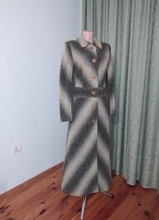 Пальто жіноче довге  демісезонне осінь весна р. 46