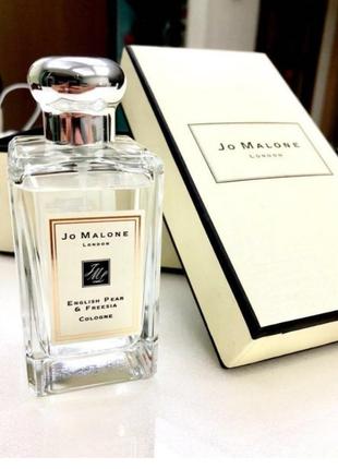 Jo malone english pear &amp; freesia 100 ml. - одеколон - женский - тестер1 фото