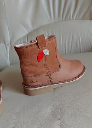 Clarks полусапожки ботинки кожа сапоги