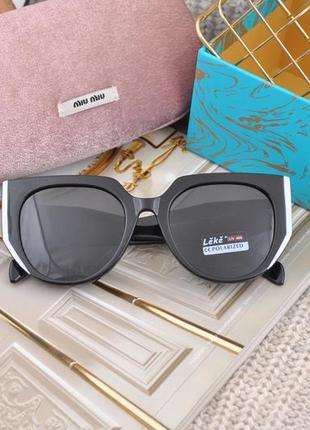 Красивые женские солнцезащитные очки leke polarized