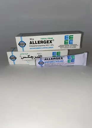 Allergex topical cream аллерджекс крем 20 гр єгипет