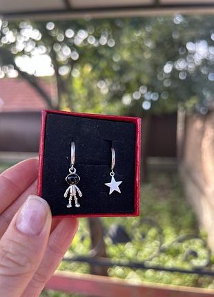 Сережки космонавт