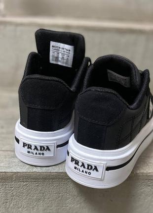 Кросівки жіночі prada black5 фото