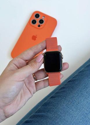 Ремінець міланська петля apple watch 49 38 40 41 42 44 45