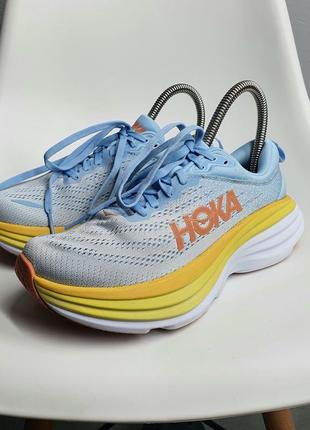 Кроссовки оригинал hoka one bondi 8 39 размер 222