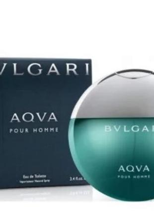 Туалетная вода мужская bvlgari aqva 100 мл