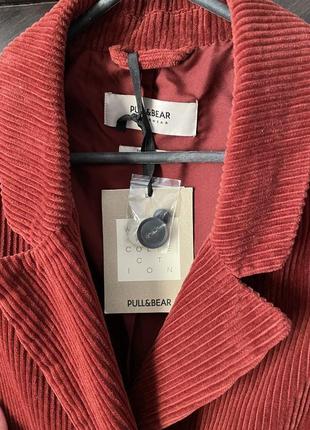 Вельветове пальто від pull&bear6 фото