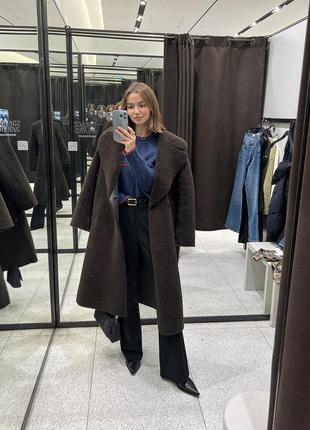 Шуба теди zara