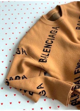 Теплий светр/світшот balenciaga 9