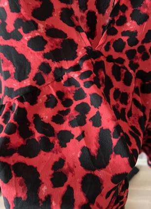 1+1=3🎁 блуза в леопардовый принт boohoo 186 фото