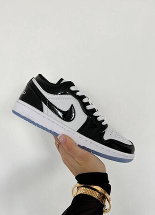 Air jordan low concord4 фото