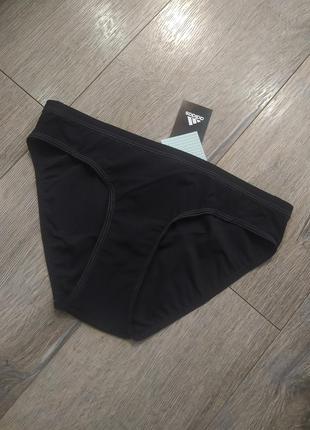 S-м/44-46, adidas,оригинал хлоростойкие черные плавки, новые