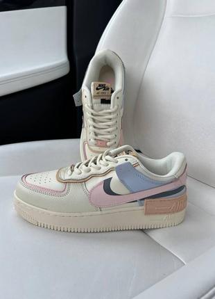 Женские кроссовки nike air force 1 shadow pink glaze1 фото