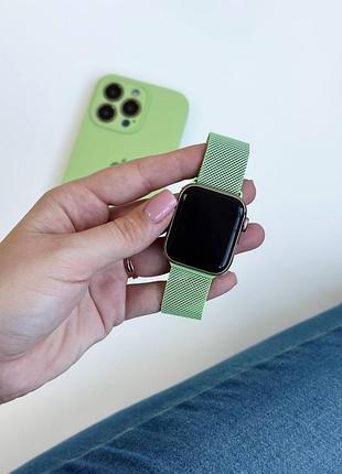 Ремешок миланская петля apple watch 38 40 41 42 44 45 49