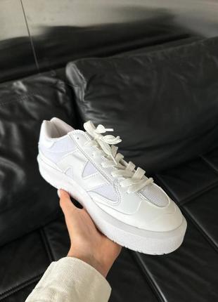 Дуже круті кросівки new balance ct302 all white3 фото