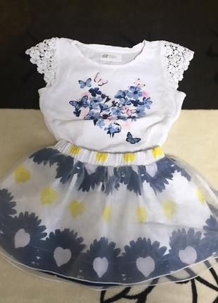 Юбка - футболка