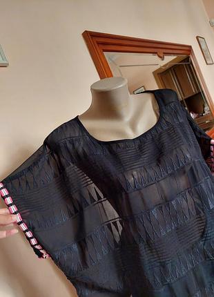 Окончательный распродаж шикарная летняя блуза с вышивкой next