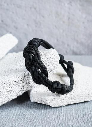 Браслет из паракорда carrick bend ручной работы, цвет изделия под заказ6 фото