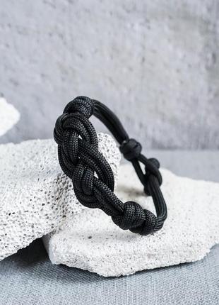 Браслет из паракорда carrick bend ручной работы, цвет изделия под заказ7 фото