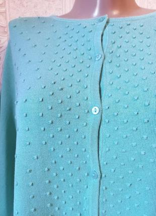 2xl красивая нежная кофта кофтинка кардиган джемпер свитер с узором3 фото