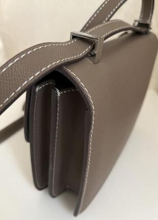Женская сумка  кросс-боди в стиле hermès constance5 фото