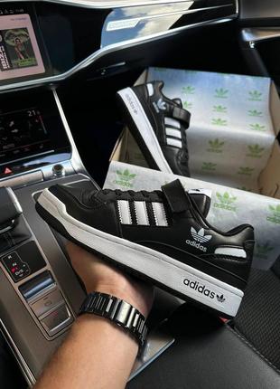 adidas forum 84 low all black white 1750 134358039