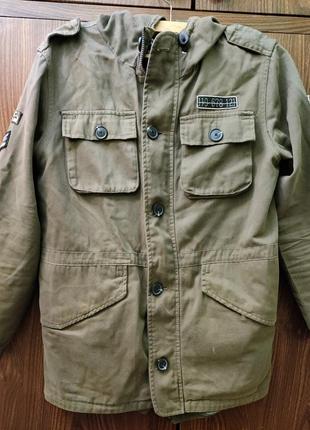Куртка чоловіча в стилі мілітарі